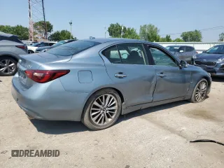 2018 Infiniti Q50 Luxe with VIN JN1EV7AP2JM364199, listed as a Copart auction lot 63623175 with 132,752 mi miles and Clean title. Bid and sale history available at DreamBid. Image 3.