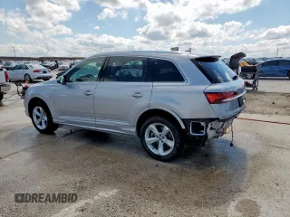 2020 Audi Q7 Premium z VIN WA1AJAF74LD008623, wystawiony jako Copart lot #55928345 z przebiegiem 47 211 mil mil oraz Szkoda całkowita • Salvage title. Historia ofert i sprzedaży dostępna na DreamBid. Obrazek 2.