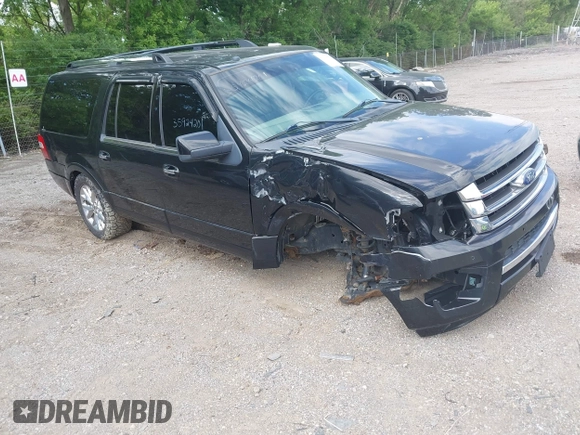 2015 Ford Expedition Max Limited с VIN 1FMJK2AT7FEF07553, выставлен на аукционе IAAI как лот 42269777 с пробегом 171 969 миль миль и . История ставок и продаж доступна на DreamBid. Изображение 1.
