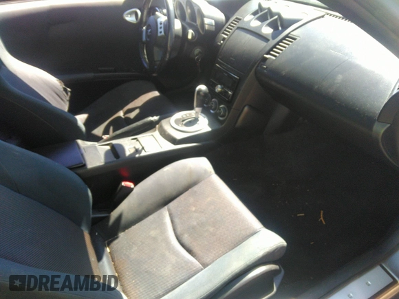 2005 Nissan 350Z Enthusiast with VIN JN1AZ34D95M607266, listed as a IAAI auction lot 41891596 with 202,560 mi miles. Bid and sale history available at carsss.com. Image 5.