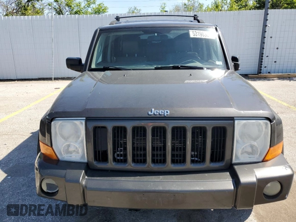 2006 Jeep Commander with VIN 1J8HG48N36C105167, listed as a Copart auction lot 53198305 with 216,682 mi miles and Clean Title. Bid and sale history available at carsss.com. Image 5.