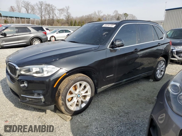 2015 BMW X5 xDrive35d with VIN 5UXKS4C59F0J99171, listed as a Copart auction lot 49256705 with 0 mi miles and Clean Title. Bid and sale history available at carsss.com. Image 1.