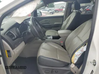 2016 Kia Sedona LX with VIN KNDMB5C15G6216589, listed as a Copart auction lot 66570194 with 0 mi miles and Salvage Title. Bid and sale history available at carsss.com. Image 7.
