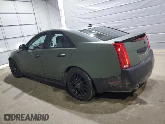 2011 Cadillac CTS Premium with VIN 1G6DS5ED9B0108868, listed as a Copart auction lot 48022825 with 128,624 mi miles and Salvage Title. Bid and sale history available at carsss.com. Image 2.