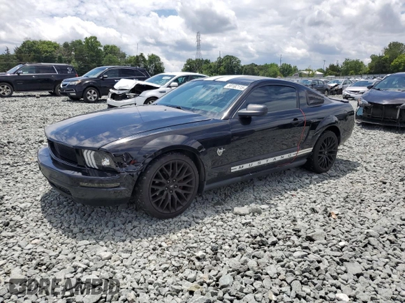 2009 Ford Mustang z VIN 1ZVHT80N295128967, wystawiony jako Copart lot #59182115 z przebiegiem 91 119 mil mil oraz Szkoda całkowita • Salvage title. Historia ofert i sprzedaży dostępna na DreamBid. Obrazek 1.