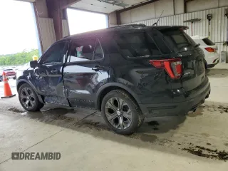 2018 Ford Explorer Sport with VIN 1FM5K8GT2JGC39584, listed as a Copart auction lot 58069825 with 113,836 mi miles and Salvage title. Bid and sale history available at DreamBid. Image 2.