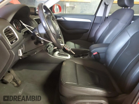 2017 Audi Q3 Premium with VIN WA1BCCFS9HR015320, listed as a Copart auction lot 45401535 with 154,275 mi miles and Clean Title. Bid and sale history available at carsss.com. Image 7.