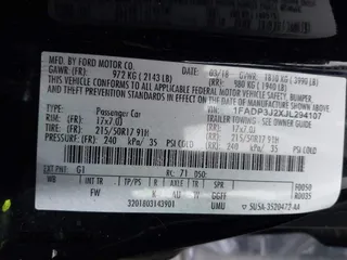 2018 Ford Focus Titanium с VIN 1FADP3J2XJL294107, выставлен на аукционе IAAI как лот 42005814 с пробегом 93 239 миль миль и . История ставок и продаж доступна на DreamBid. Изображение 9.