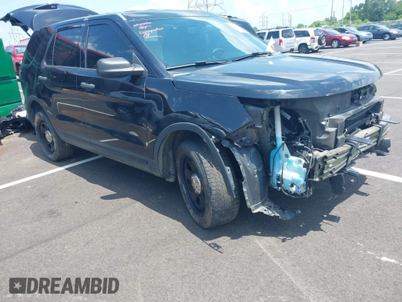 2017 Ford Police Interceptor Utility z VIN 1FM5K8AR6HGC26411, wystawiony jako IAAI lot #42685189 z przebiegiem 75 687 mil mil oraz . Historia ofert i sprzedaży dostępna na DreamBid. Obrazek 1.