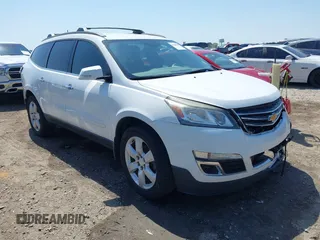 2016 Chevrolet Traverse LT with VIN 1GNKRGKD3GJ254269, listed as a IAAI auction lot 42006283 with 154,586 mi miles. Bid and sale history available at carsss.com. Image 1.