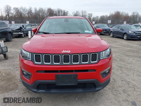 2021 Jeep Compass Latitude z VIN 3C4NJDBB4MT540632, wystawiony jako IAAI lot #41937767 z przebiegiem 15 613 mil mil oraz . Historia ofert i sprzedaży dostępna na DreamBid. Obrazek 13.