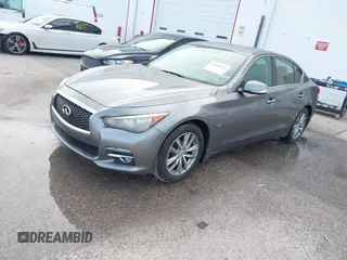 2014 Infiniti Q50 Sport with VIN JN1BV7AR5EM700230, listed as a IAAI auction lot 42445133 with 195,055 mi miles and . Bid and sale history available at DreamBid. Image 17.