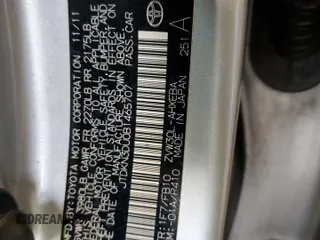 2011 Toyota Prius I with VIN JTDKN3DU0B1465707, listed as a Copart auction lot 55314815 with 208,971 mi miles and Salvage Title. Bid and sale history available at DreamBid. Image 12.