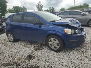 2014 Chevrolet Sonic LS with VIN 1G1JA6SH0E4101085, listed as a Copart auction lot 56472284 with 115,091 mi miles and Salvage Title. Bid and sale history available at carsss.com. Image 4.