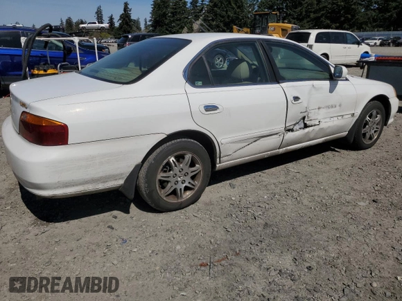 2000 Acura TL with VIN 19UUA5664YA067618, listed as a Copart auction lot 52311295 with 137,580 mi miles and Salvage Title. Bid and sale history available at carsss.com. Image 3.