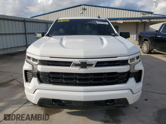 2024 Chevrolet Silverado 1500 RST with VIN 1GCUDEE87RZ240222, listed as a Copart auction lot 85573064 with 338 mi miles and Salvage Title. Bid and sale history available at carsss.com. Image 5.