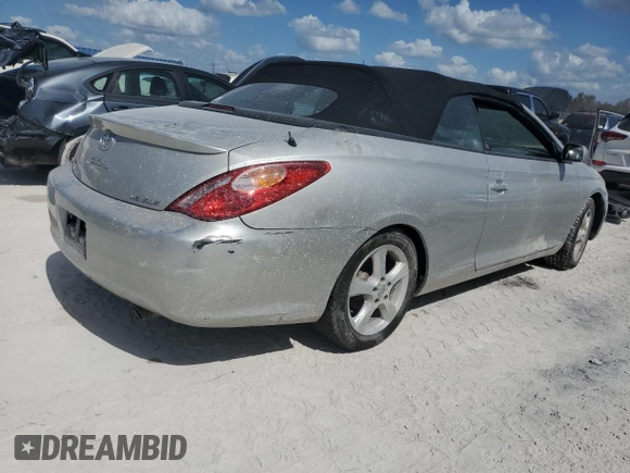 2006 Toyota Solara SE with VIN 4T1FA38PX6U087977, listed as a Copart auction lot 75041704 with Not Provided miles and Non Repairable. Bid and sale history available at DreamBid. Image 3.