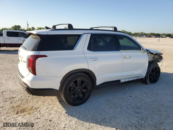 2023 Hyundai Palisade XRT with VIN KM8R34GE3PU589762, listed as a Copart auction lot 51874475 with 36,379 mi miles and Salvage Title. Bid and sale history available at carsss.com. Image 3.