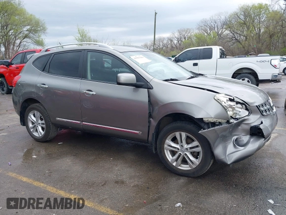 2012 Nissan Rogue S with VIN JN8AS5MV1CW373281, listed as a IAAI auction lot 41925184 with 140,722 mi miles and . Bid and sale history available at DreamBid. Image 13.