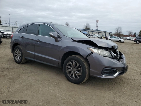 2017 Acura RDX w/Technology Pkg with VIN 5J8TB4H56HL006119, listed as a Copart auction lot 80779154 with 83,486 mi miles and Salvage Title. Bid and sale history available at carsss.com. Image 4.