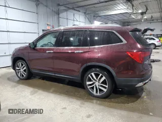 2017 Honda Pilot Touring with VIN 5FNYF6H99HB024088, listed as a Copart auction lot 88650165 with 123,964 mi miles and Salvage Title. Bid and sale history available at DreamBid. Image 2.