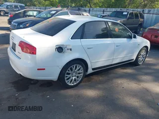 2008 Audi A4 2.0T with VIN WAUAF78E58A153732, listed as a IAAI auction lot 42382088 with Not provided miles and . Bid and sale history available at DreamBid. Image 4.
