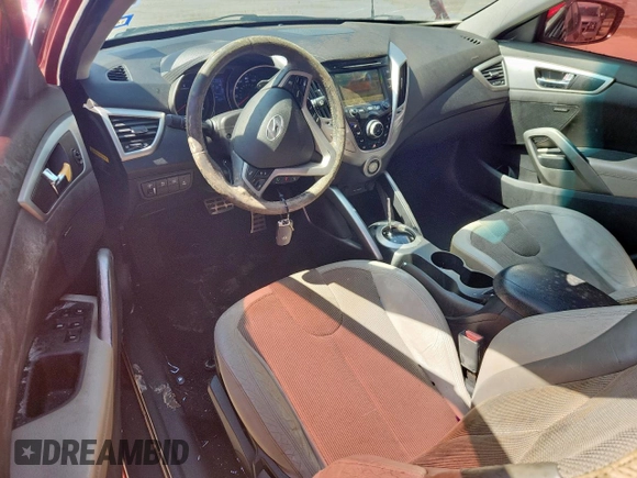 2012 Hyundai Veloster w/Black Int с VIN KMHTC6AD1CU026558, выставлен на аукционе Copart как лот 63878235 с пробегом 107 905 миль миль и Чистый • Clean title. История ставок и продаж доступна на DreamBid. Изображение 8.