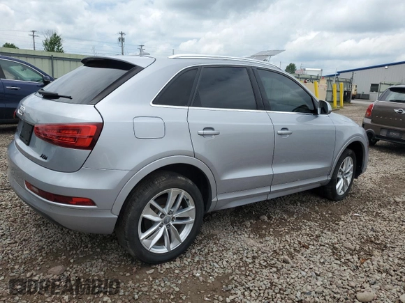 2016 Audi Q3 Premium Plus with VIN WA1EFCFS1GR016996, listed as a Copart auction lot 62118745 with 90,852 mi miles and Salvage title. Bid and sale history available at DreamBid. Image 3.