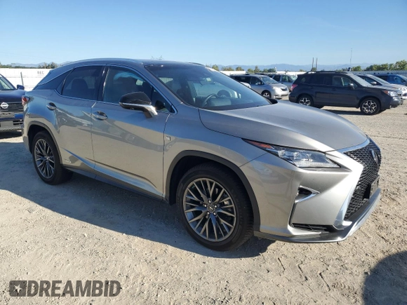 2017 Lexus RX 450h with VIN 2T2BGMCA6HC016068, listed as a Copart auction lot 62505565 with 112,711 mi miles and Salvage title. Bid and sale history available at DreamBid. Image 4.
