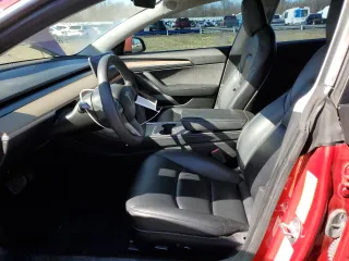 2022 Tesla Model 3 with VIN 5YJ3E1EA5NF184785, listed as a Copart auction lot 49466575 with 85,273 mi miles and Salvage Title. Bid and sale history available at DreamBid. Image 7.