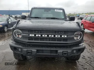 2023 Ford Bronco with VIN 1FMEE5BP5PLB05040, listed as a Copart auction lot 55619375 with 25,856 mi miles and Salvage title. Bid and sale history available at DreamBid. Image 5.