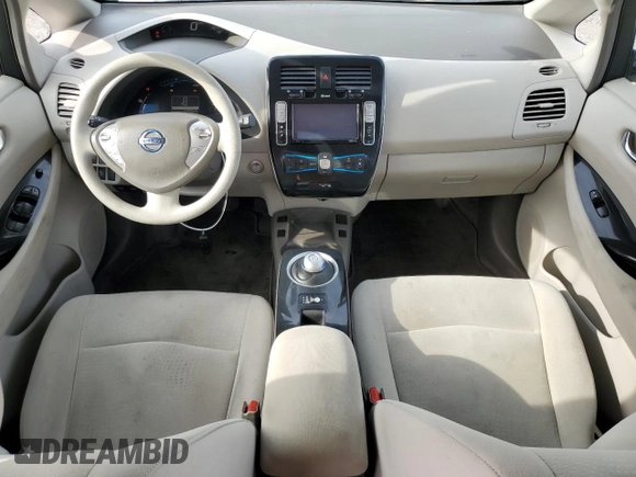 2011 Nissan LEAF SL-e with VIN JN1AZ0CP5BT009476, listed as a Copart auction lot 52208025 with 144,475 mi miles and Clean Title. Bid and sale history available at carsss.com. Image 8.