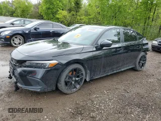 2022 Honda Civic Sport z VIN 2HGFE2F54NH116364, wystawiony jako Copart lot #58704855 z przebiegiem 111 787 mil mil oraz Szkoda całkowita • Salvage title. Historia ofert i sprzedaży dostępna na DreamBid. Obrazek 1.