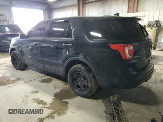 2016 Ford Police Interceptor Utility z VIN 1FM5K8AT6GGB65457, wystawiony jako Copart lot #48235605 z przebiegiem 104 513 mil mil oraz Szkoda całkowita • Salvage title. Historia ofert i sprzedaży dostępna na DreamBid. Obrazek 2.
