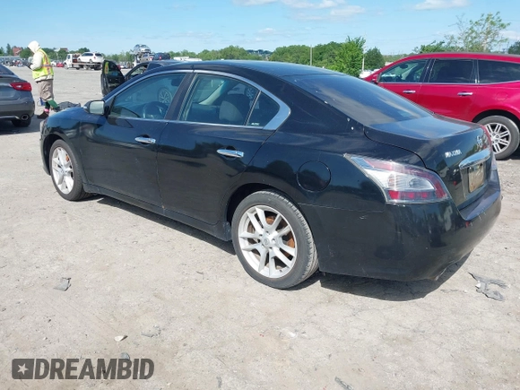 2014 Nissan Maxima SV with VIN 1N4AA5AP0EC485181, listed as a IAAI auction lot 42315722 with 131,178 mi miles and . Bid and sale history available at DreamBid. Image 3.