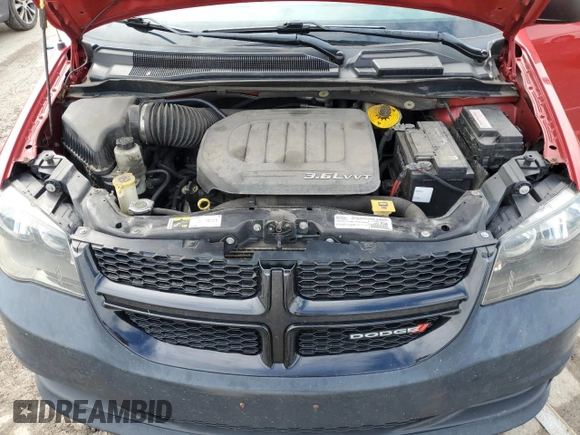 2015 Dodge Grand Caravan American Value with VIN 2C4RDGBG9FR651107, listed as a Copart auction lot 56194015 with 204,403 mi miles and Clean Title. Bid and sale history available at DreamBid. Image 12.