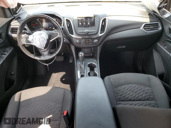 2021 Chevrolet Equinox LT with VIN 2GNAXUEV1M6111978, listed as a Copart auction lot 56054565 with 74,436 mi miles and Salvage title. Bid and sale history available at DreamBid. Image 8.