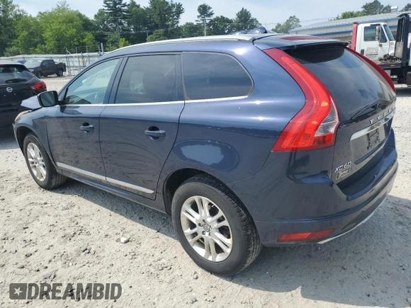 2015 Volvo XC60 T5 with VIN YV4612RK6F2683887, listed as a Copart auction lot 59481565 with 64,279 mi miles and Clean title. Bid and sale history available at DreamBid. Image 2.