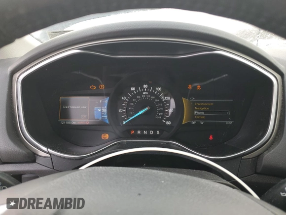 2016 Ford Fusion SE with VIN 3FA6P0T94GR264015, listed as a Copart auction lot 46401445 with 121,188 mi miles and Salvage Title. Bid and sale history available at carsss.com. Image 9.