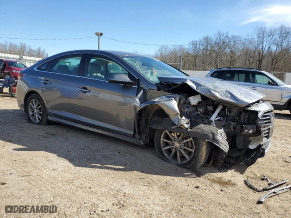 2019 Hyundai Sonata SE with VIN 5NPE24AF7KH813075, listed as a Copart auction lot 48076565 with 73,384 mi miles and Salvage Title. Bid and sale history available at carsss.com. Image 4.