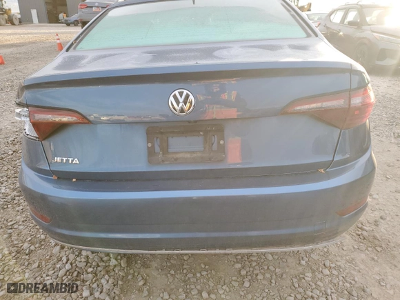 2021 Volkswagen Jetta S with VIN 3VWN57BU8MM041251, listed as a Copart auction lot 81840094 with 46,696 mi miles and Salvage Title. Bid and sale history available at carsss.com. Image 6.