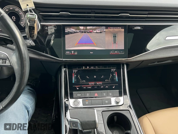 2021 Audi Q7 Premium with VIN WA1AXAF7XMD028911, listed as a Copart auction lot 86017744 with 81,815 mi miles and Clean title. Bid and sale history available at DreamBid. Image 10.
