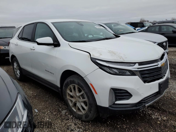 2023 Chevrolet Equinox LT with VIN 3GNAXTEG8PS166168, listed as a Copart auction lot 52939185 with 24,356 mi miles and Non repairable. Bid and sale history available at DreamBid. Image 4.