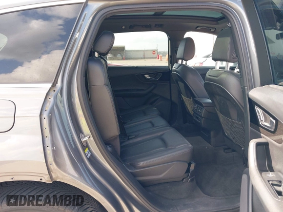 2017 Audi Q7 Premium Plus with VIN WA1LAAF78HD058277, listed as a IAAI auction lot 42145596 with 83,088 mi miles and . Bid and sale history available at DreamBid. Image 8.