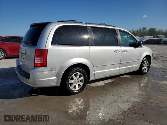 2008 Chrysler Town & Country Touring with VIN 2A8HR54P68R822051, listed as a Copart auction lot 52037365 with 161,619 mi miles and Salvage Title. Bid and sale history available at DreamBid. Image 3.