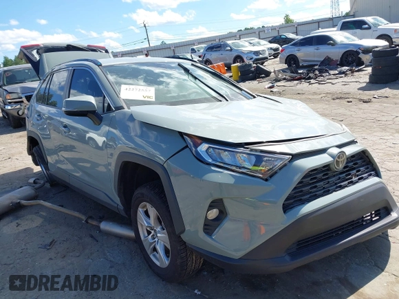 2020 Toyota RAV4 XLE with VIN 2T3W1RFV0LC081789, listed as a IAAI auction lot 42272557 with 91,399 mi miles and . Bid and sale history available at DreamBid. Image 1.