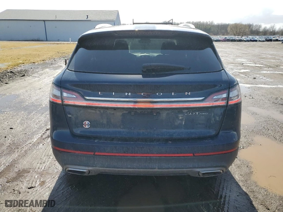 2019 Lincoln Nautilus Reserve with VIN 2LMPJ8L98KBL32497, listed as a Copart auction lot 47851515 with 0 mi miles and Salvage Title. Bid and sale history available at carsss.com. Image 6.