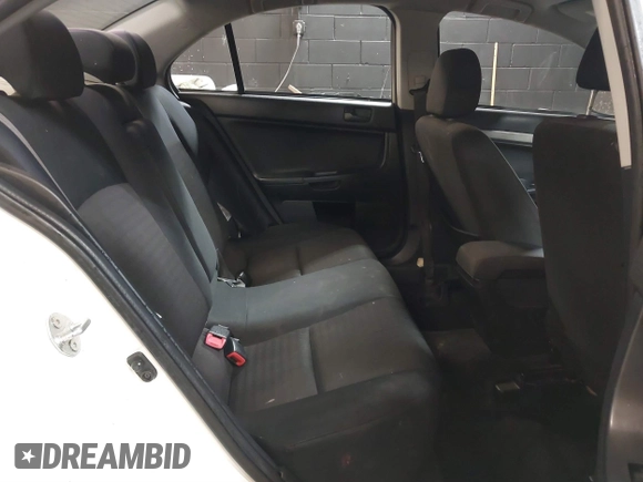 2012 Mitsubishi Lancer ES with VIN JA32U2FU9CU006670, listed as a IAAI auction lot 41669896 with 105,204 mi miles. Bid and sale history available at carsss.com. Image 8.