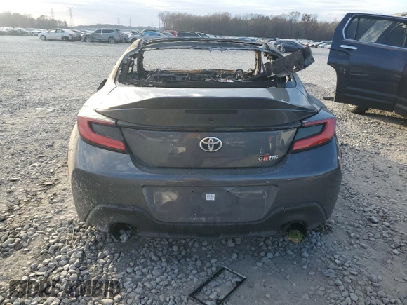 2023 Toyota GR86 Premium with VIN JF1ZNBE13P9756701, listed as a Copart auction lot 81805313 with 0 mi miles and Non Repairable. Bid and sale history available at carsss.com. Image 6.
