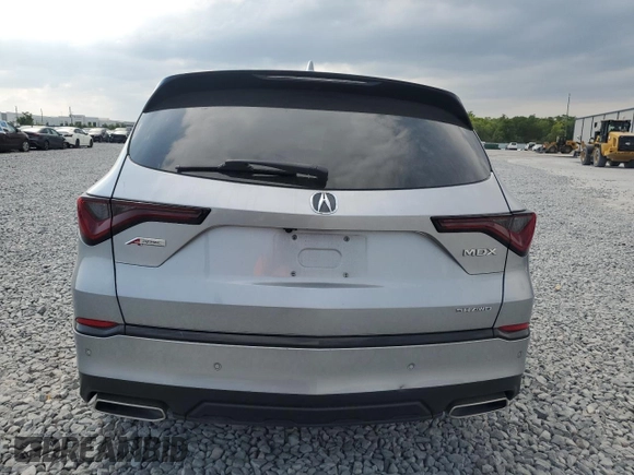 2022 Acura MDX w/A-Spec Package with VIN 5J8YE1H01NL020991, listed as a Copart auction lot 50506325 with Not provided miles and Salvage title. Bid and sale history available at DreamBid. Image 6.